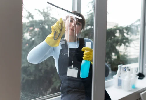 Nettoyage de vitres intérieures et extérieures à Damparis
